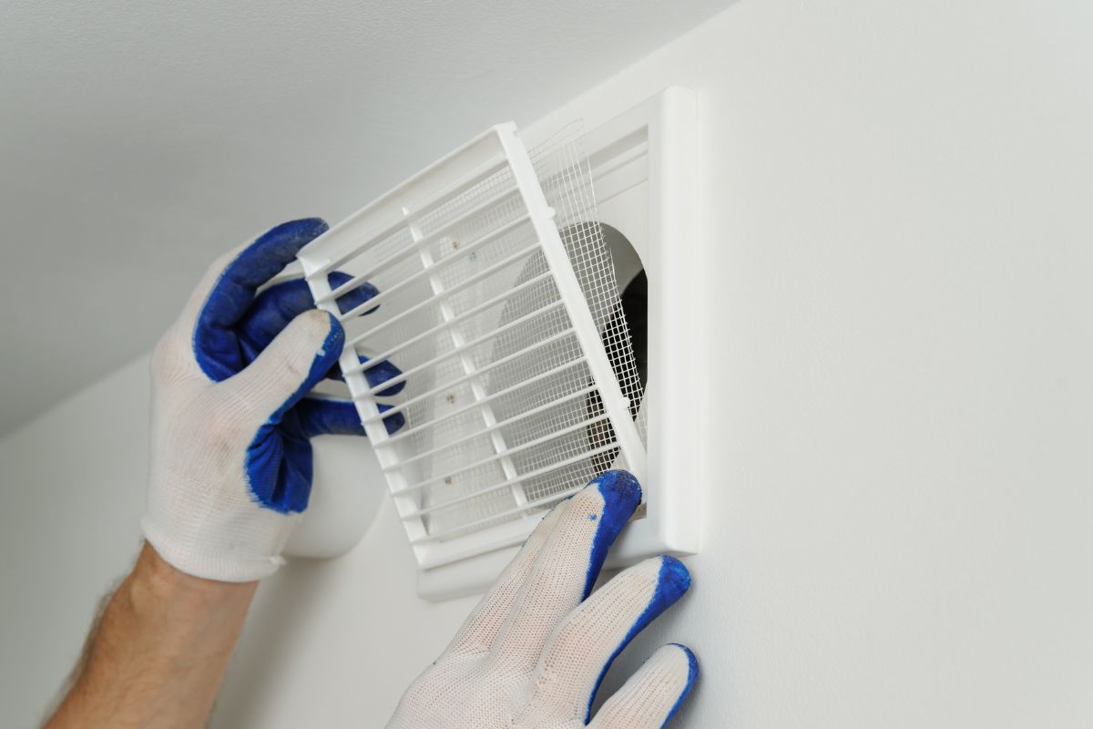ventilación para reducir la humedad